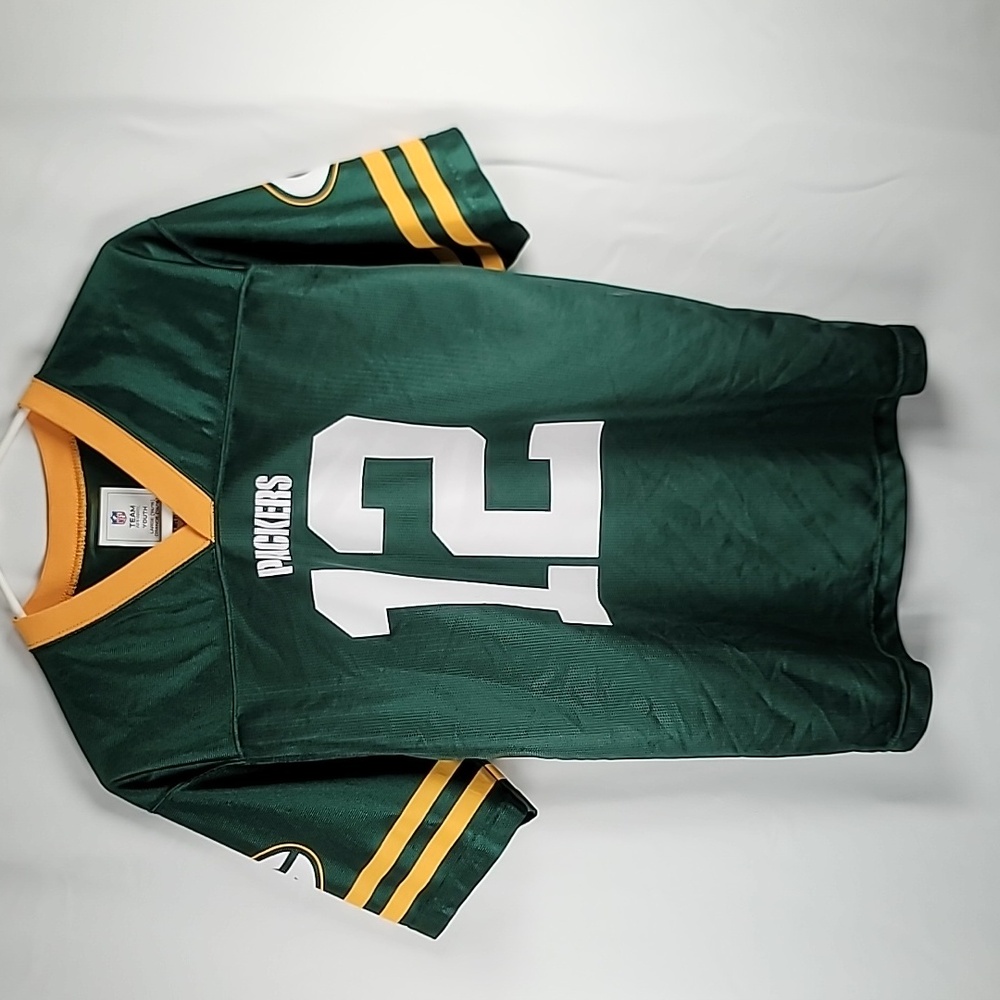 Youth Size L (14/16) NFL Greenbay Packers Aaron Rodgers #12 Jersey